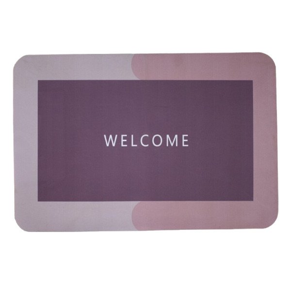 Tapis de Bain Antidérapant en PVC Design Welcome 40/60cm – Confort et Élégance Tapis de Bain Antidérapant en PVC Design Welcome 40/60cm – Confort et Élégance