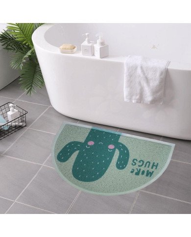 Tapis de Bain Antidérapant en PVC Design Welcome 40/60cm – Confort