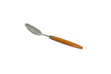 Cuillère de table avec manche effet bois