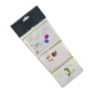 Lot de 9 cartes de vœux Happy Birthday