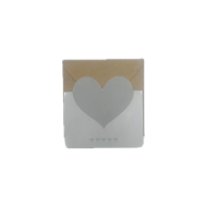 Lot de 9 cartes de vœux motif cœur