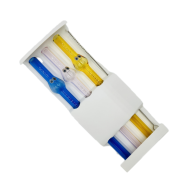 Lot de 3 pailles en verre avec nettoyeur