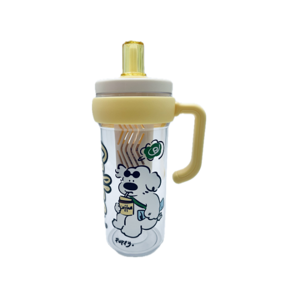 Gobelet avec paille et infuseur Snoopy 800 ml