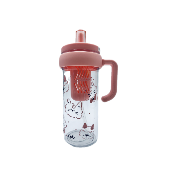 Gobelet avec paille et infuseur Snoopy 800 ml