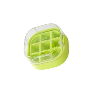 Bac à glaçons 9 cubes avec couvercle carré