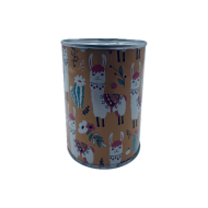 Tirelire métallique enfant en forme de canette