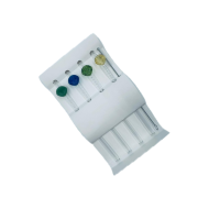 Lot de 4 pailles en verre avec nettoyeur coquillage