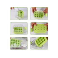 Bouteille à glaçons avec paille 12 cubes 500 ml