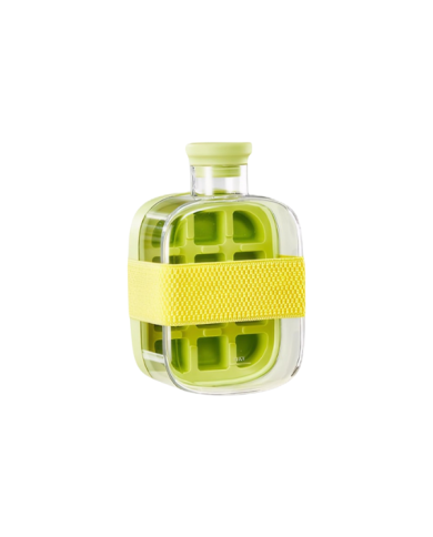 Bouteille à glaçons avec paille 12 cubes 500 ml