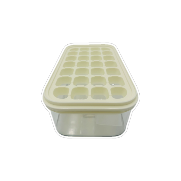 Bac à glaçons 28 cubes avec couvercle