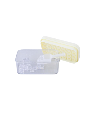 Bac à glaçons 28 cubes avec couvercle