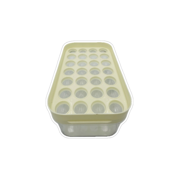 Bac à glaçons 28 cubes avec couvercle