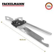 Ouvre boîte à pinces 2 en 1 - FACKELMANN Ouvre boîte à pinces 2 en 1 - FACKELMANN