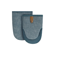 Gant et manique de cuisine en silicone – Lot de 4 pièces