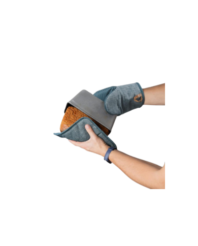 Gant et manique de cuisine en silicone – Lot de 4 pièces