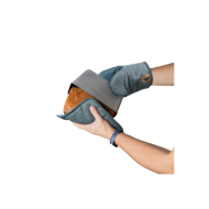 Gant et manique de cuisine en silicone – Lot de 4 pièces