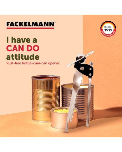 Ouvre boîte à pinces 2 en 1 - FACKELMANN Ouvre boîte à pinces 2 en 1 - FACKELMANN