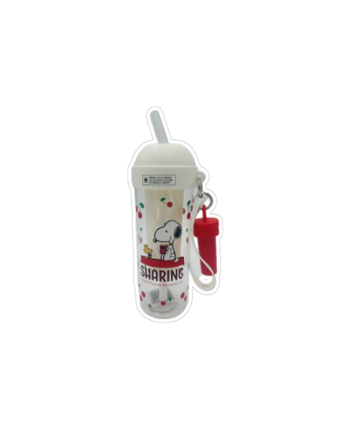 Gobelet avec paille et infuseur Snoopy