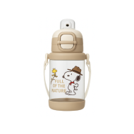 Bouteille à eau avec paille Snoopy 650 ml