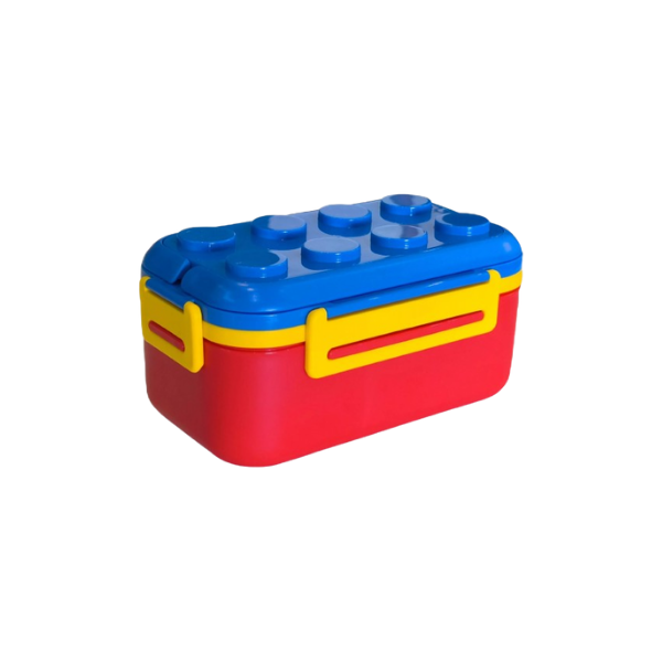 Boîte à déjeuner enfant rectangulaire 2 compartiments 1300 ml