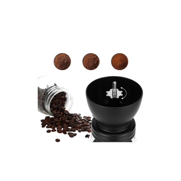 Moulin à café en verre