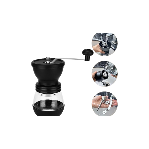 Moulin à café en verre