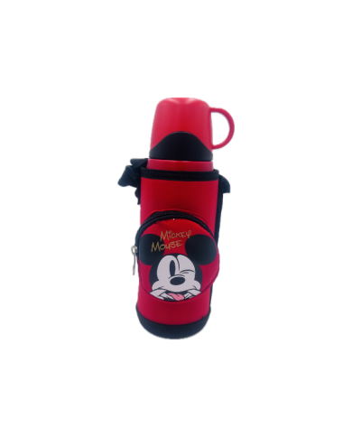 Thermos à thé isotherme 600 ml avec housse Mickey Mouse