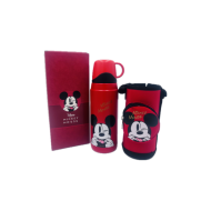 Thermos à thé isotherme 600 ml avec housse Mickey Mouse