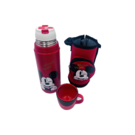 Thermos à thé isotherme 600 ml avec housse Mickey Mouse