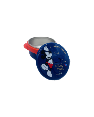 Boîte à déjeuner enfant ronde en inox 430 ml – Mickey Mouse