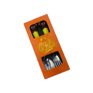 Coffret cuillère et fourchette enfant motif Jerry