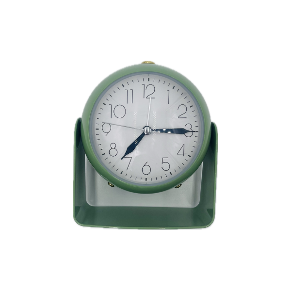 Réveil de bureau avec support en métal