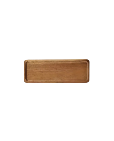 Plateau de service rectangulaire en bois