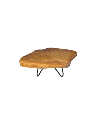 Mini table de présentation en bois