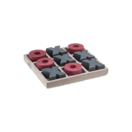 Jeu de morpion décoratif en ciment – Design original