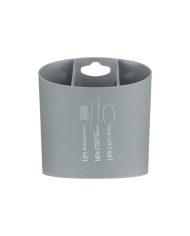 Égouttoir et range-couverts plastique 3 compartiments