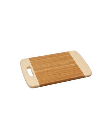 Planche à découper en bambou avec anse – 30×20 cm