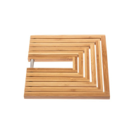 Dessous de plat extensible en bambou – Protection chaleur