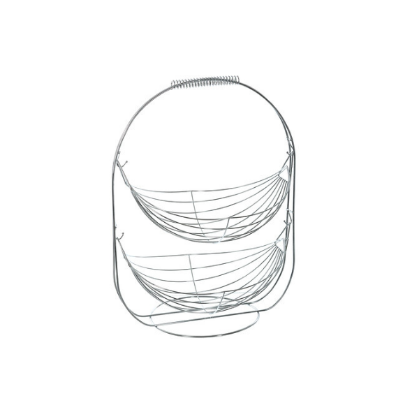 Corbeille à fruits double étage – Design moderne