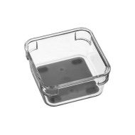 Mini organisateur en plastique PET transparent