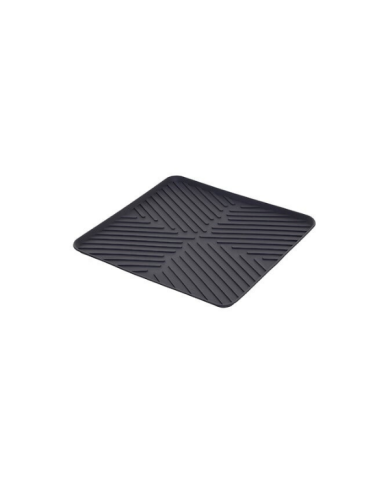 Tapis égouttoir vaisselle compact avec rebords