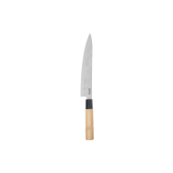 Couteau de chef professionnel – Manche bambou