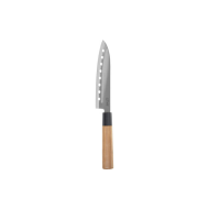 Couteau Santoku – Manche bambou