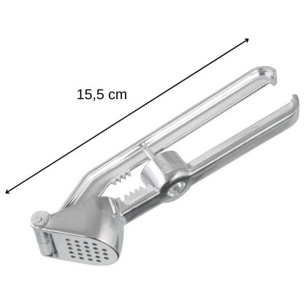 Presse-ail 3 en 1 en Aluminium, dénoyauteur, casse-noix - FACKELMANN Presse-ail 3 en 1 en Aluminium, dénoyauteur, casse-noix - FACKELMANN