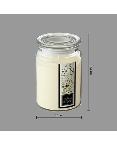 Bougie parfumée Nina jasmin – Grand format