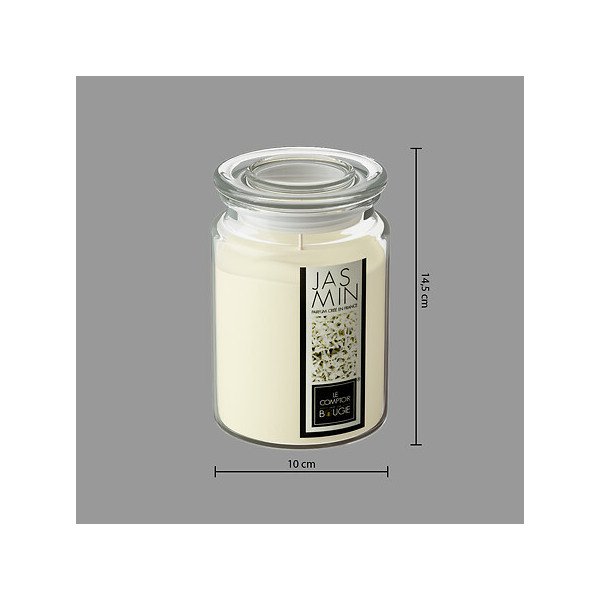 Bougie parfumée Nina jasmin – Grand format