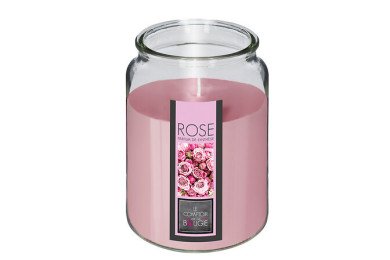 Bougie parfumée Nina rose – Grand format