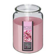 Bougie parfumée Nina rose – Grand format