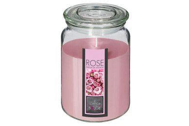 Bougie parfumée Nina rose – Grand format