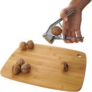 Presse-ail 3 en 1 en Aluminium, dénoyauteur, casse-noix - FACKELMANN